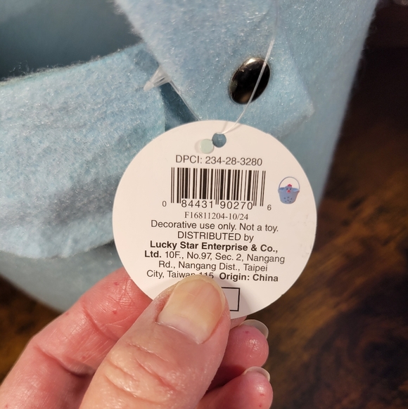 Chicken Easter Basket-blue - Picture 6 of 9